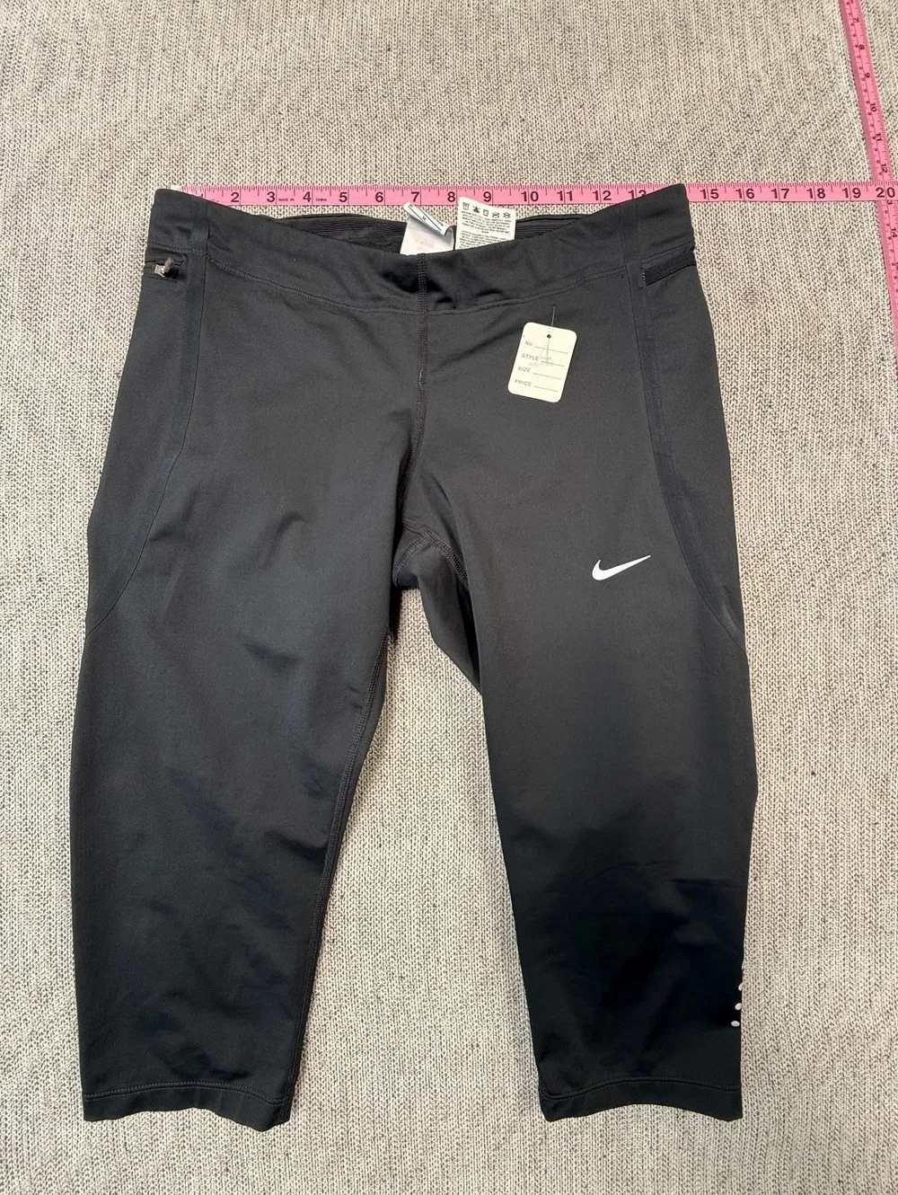 Nike Dri-FIT Capri Leggings Women S Black Activewear